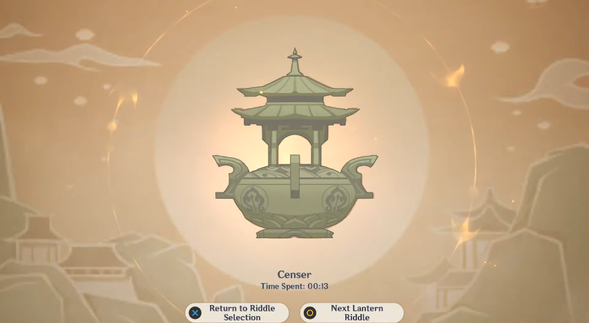 Genshin Impact lantern puzzles