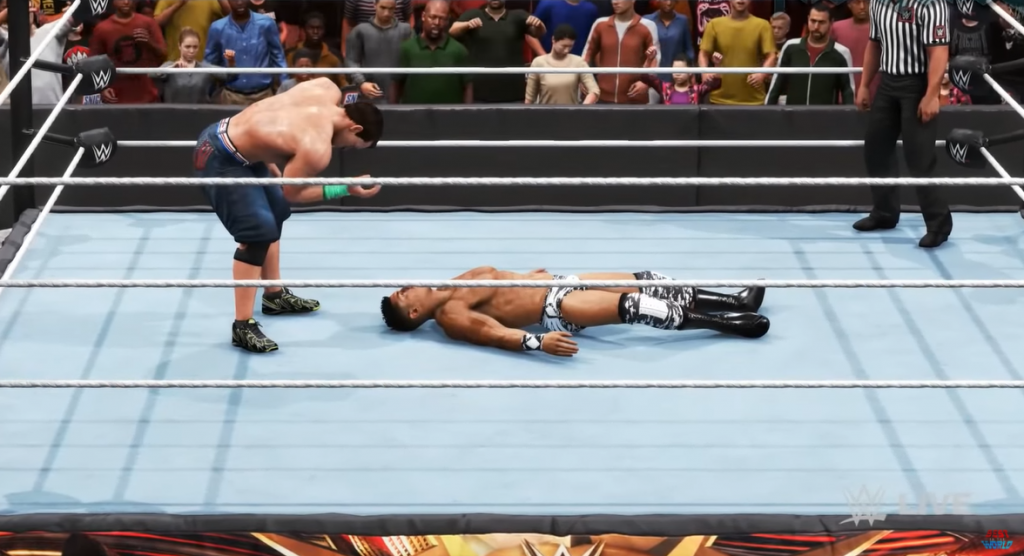 WWE 2K22 John Cena's signature moves
