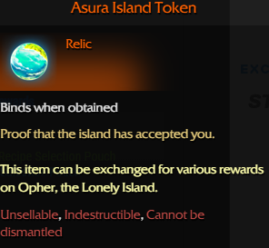 Asura Island token