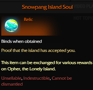 snowpang island soul