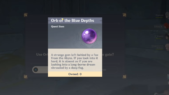 Genshin Impact Orb of the Blue Depths – A Complete Guide