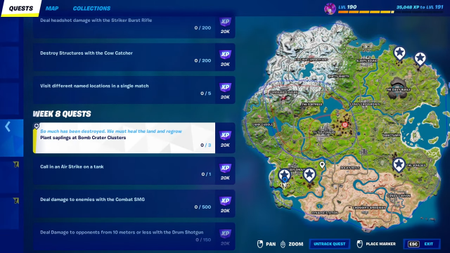 How to Find Plant Saplings in Fortnite – Locations, Uses, and more