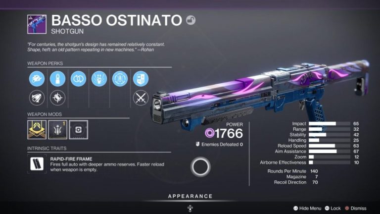 How to Get Basso Ostinato in Destiny 2
