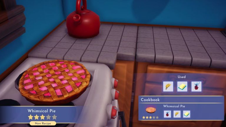How to Make Whimsical Pie in Disney Dreamlight Valley