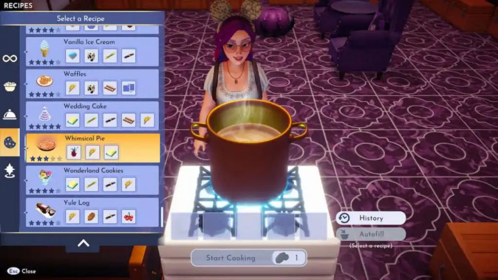 Cooking Whimsical Pie