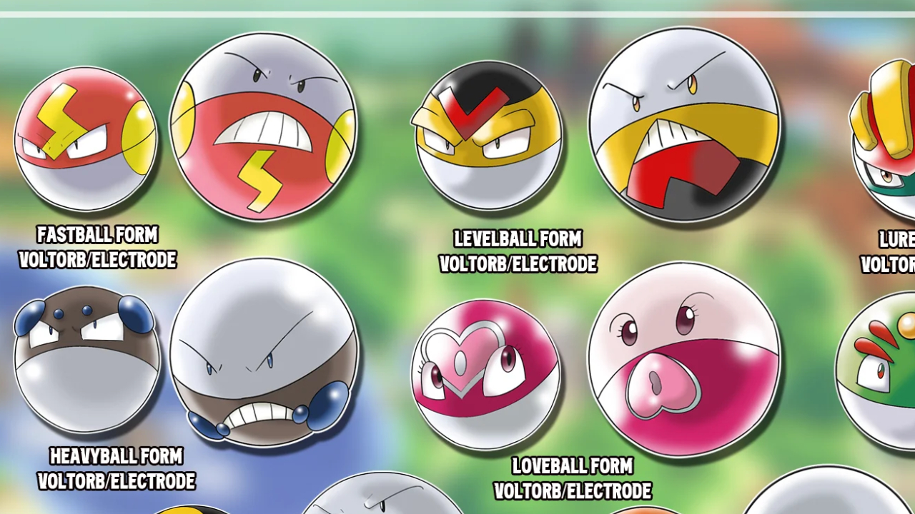 Pokemon That Look Like Pokeballs