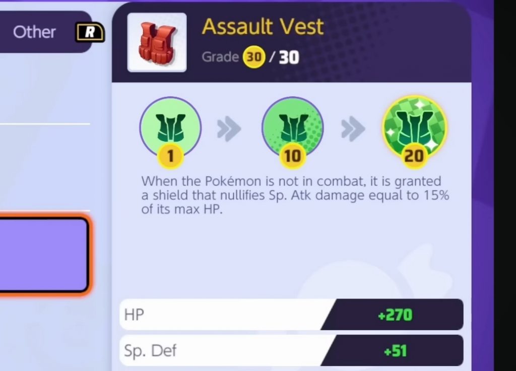 Pokemon unite best held items
