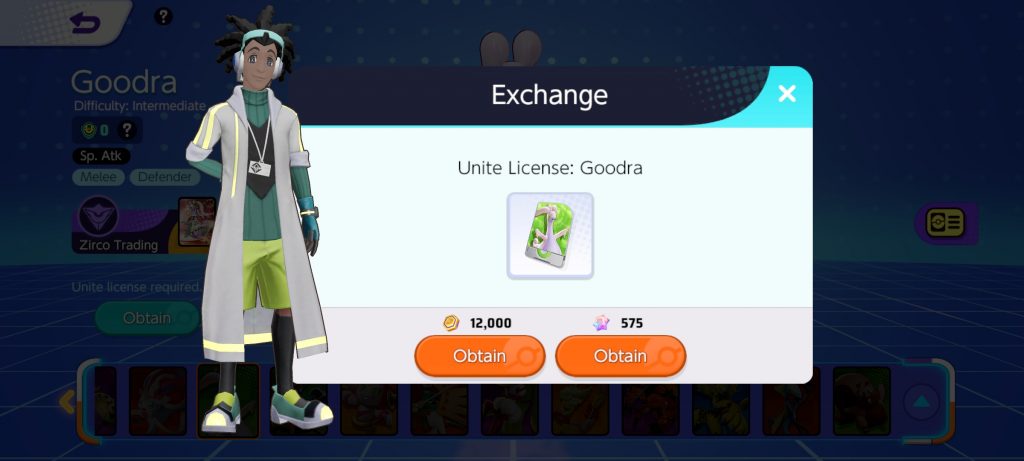 Pokemon unite Goodra held items