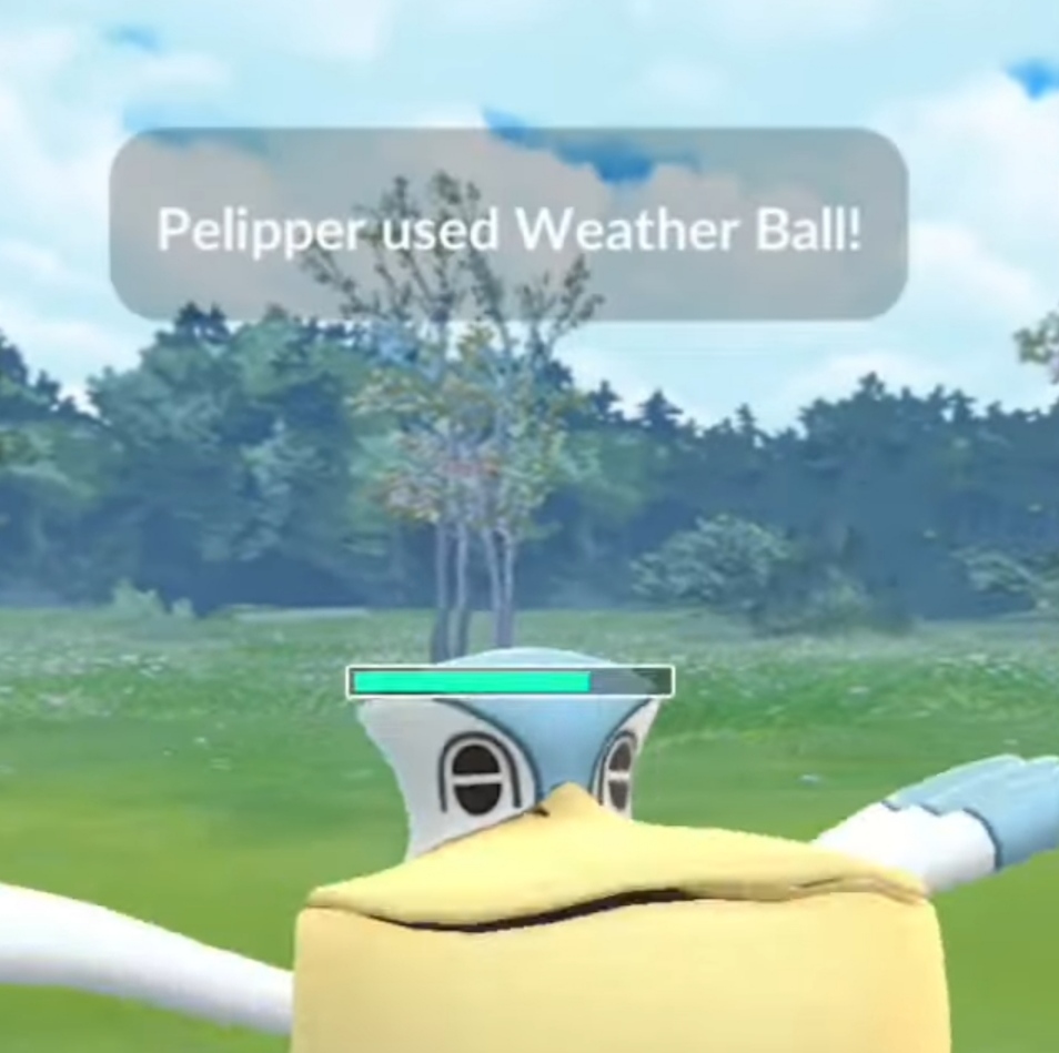 Pokemon Go weather ball