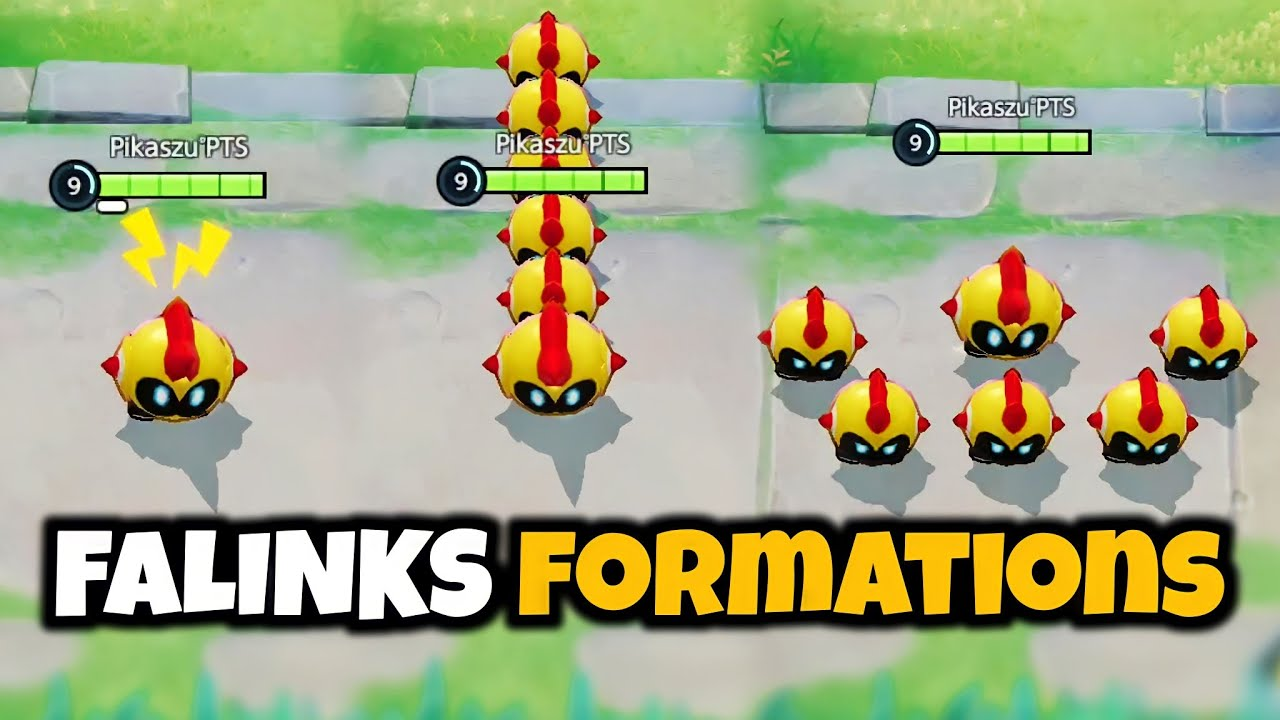 Pokemon Unite Falinks Formations